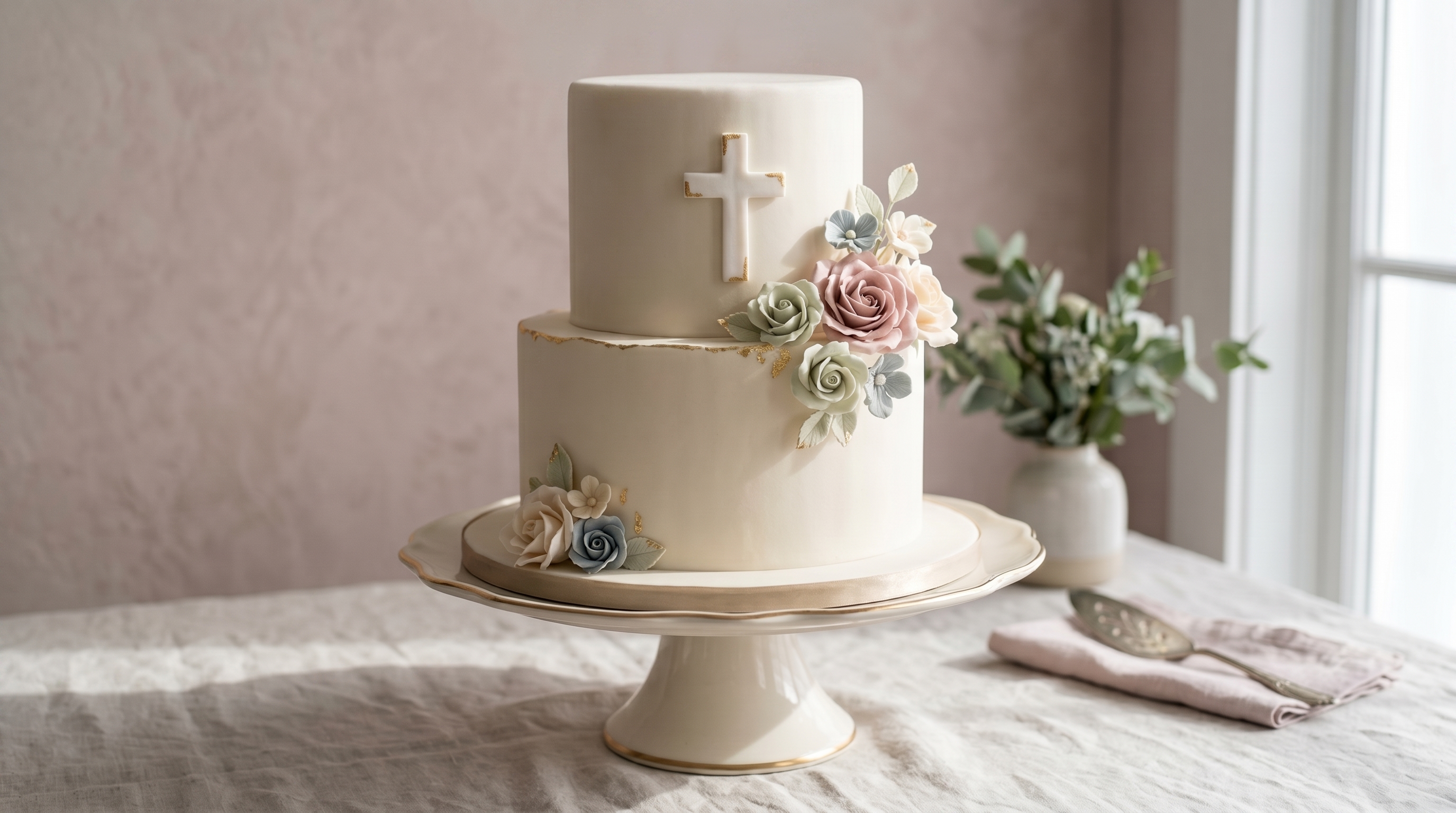 Baptism Designer Cake